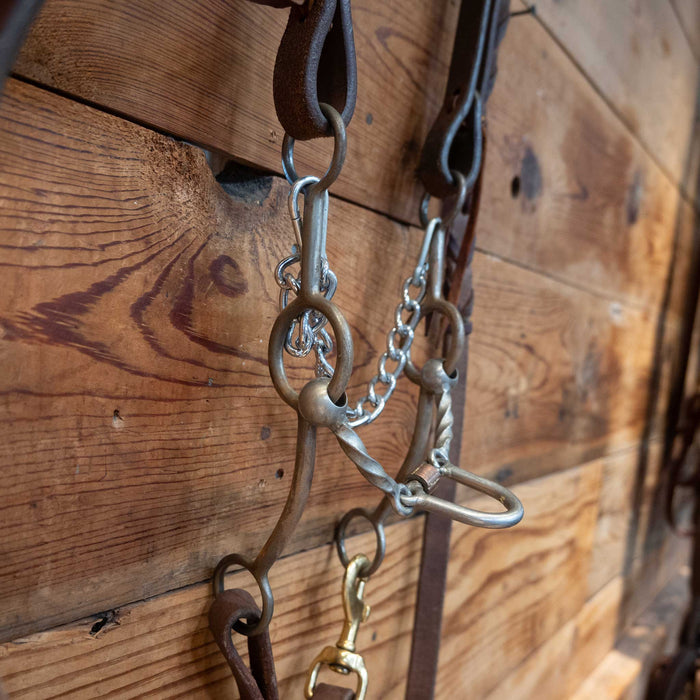 Flaharty Circle Gag Floating Port Bridle Rig