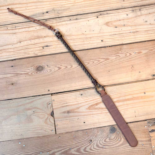 Handmade 25" Quirt w/Popper Tack - Whips, Crops & Quirts MISC