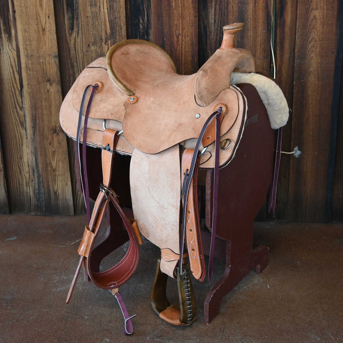 15" BRAZOS RIVER TEAM ROPING SADDLE
