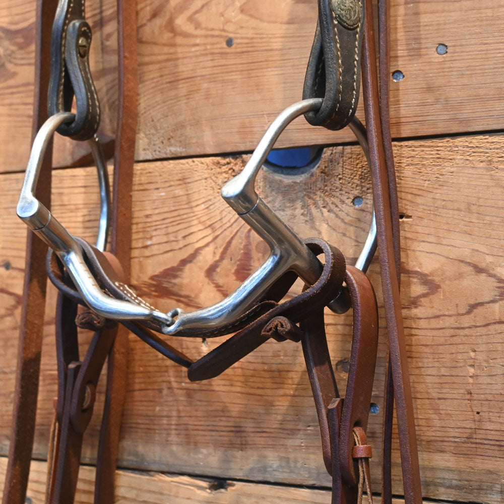 Bridle Rig - MYLER D-Ring Mullen Snaffle SBR639 Sale Barn Myler