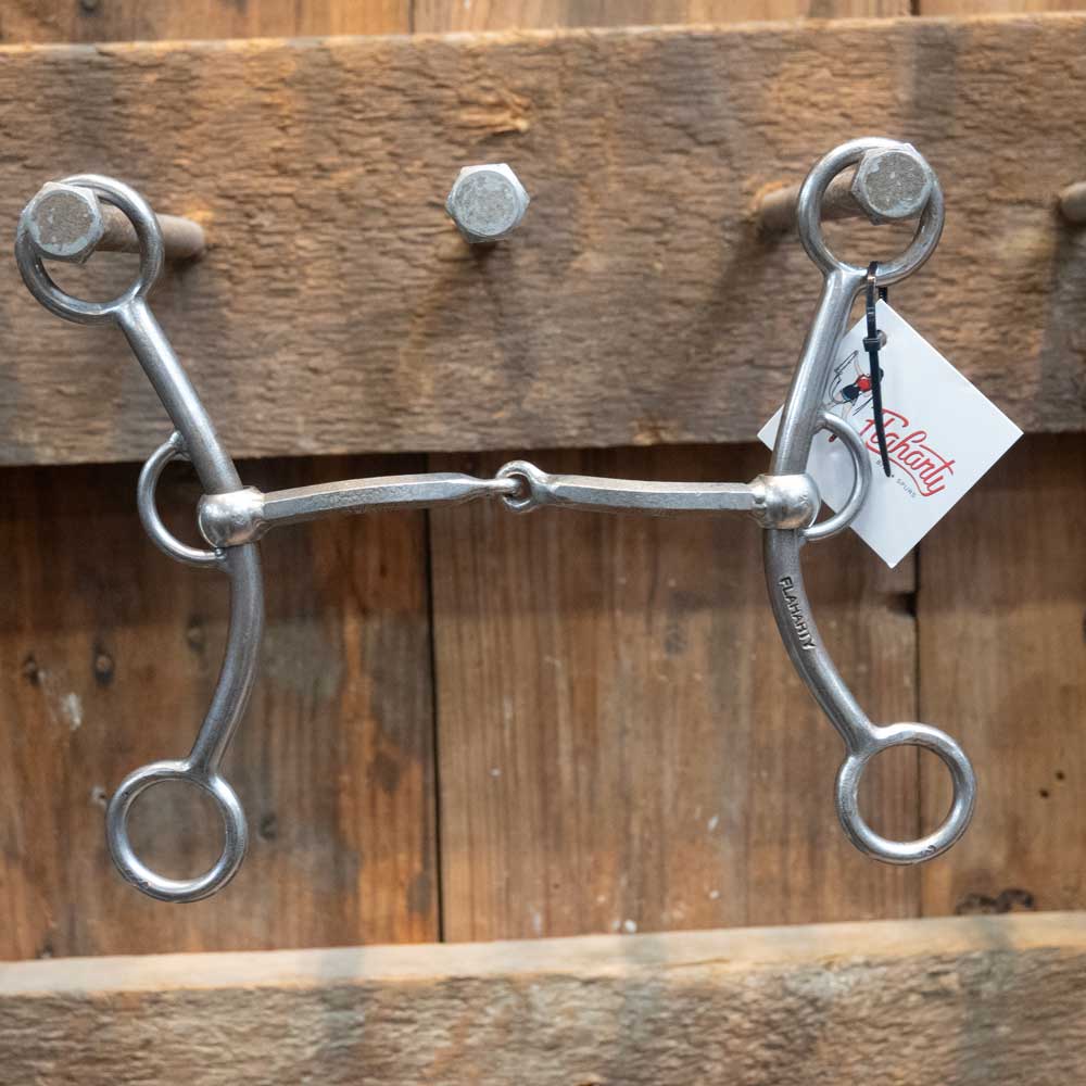 Flaharty Reg' Fat Marne Hex Snaffle Bit Tack - Bits Flaharty
