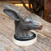 Vintage Cast Iron Donkey Inkwell Collectibles MISC