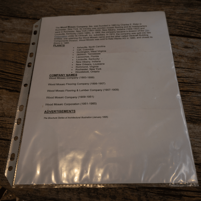 1883 - 1889 Wood Mosaic Co. Checker Board with All Original Pieces