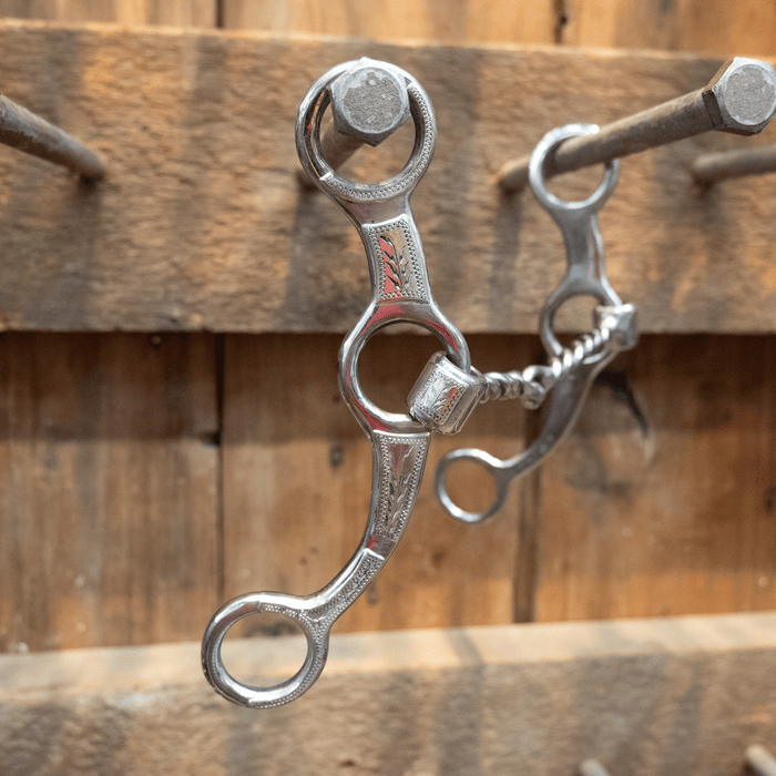 Reid Jones Twisted Wire Snaffle Gag Bit