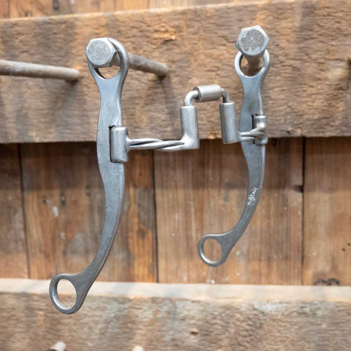 Josh Ownbey Twisted Wire Hinge Port Bit Tack - Bits Josh Ownbey