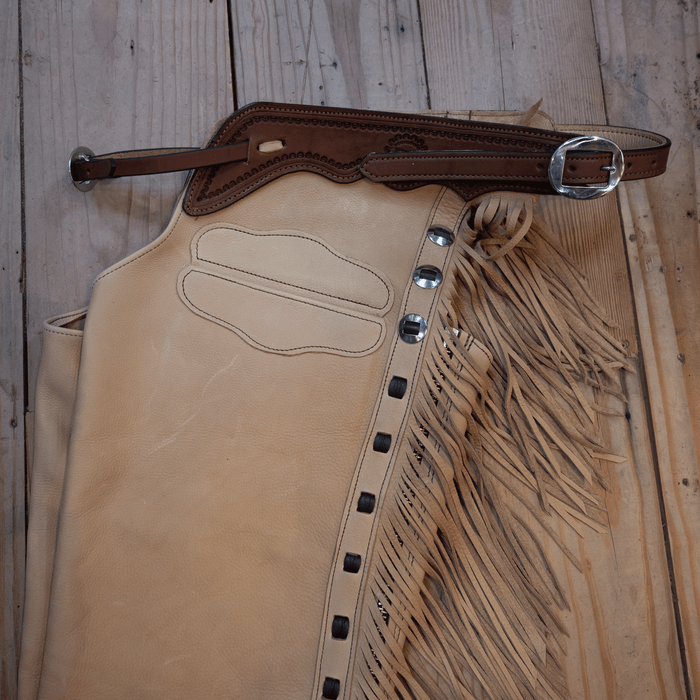 Teskey's Large Smooth Palomino Versatility Chaps 1872