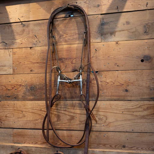 Tom Thumb Snaffle Bit Bridle Rig Sale Barn MISC