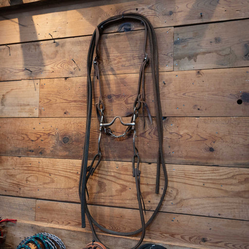 Kerry Kelley Silver Mounted V-Port Bridle Rig Tack - Rigs Kerry Kelley