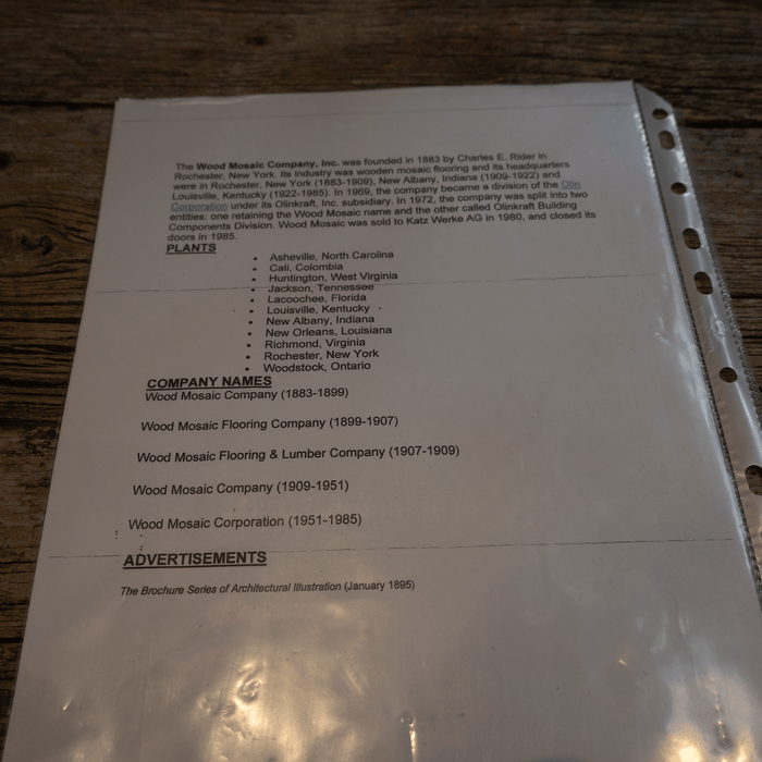 1883 - 1889 Wood Mosaic Co. Checker Board with All Original Pieces