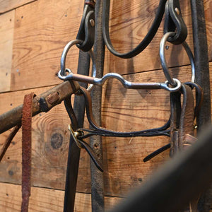 Bridle Rig - Mullen with Small Port Bit SBR320 Sale Barn MISC   