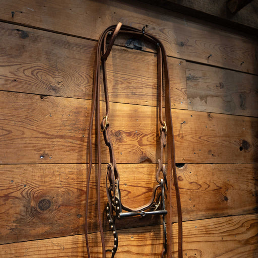 Smooth Snaffle Bridle Rig Tack - Rigs MISC