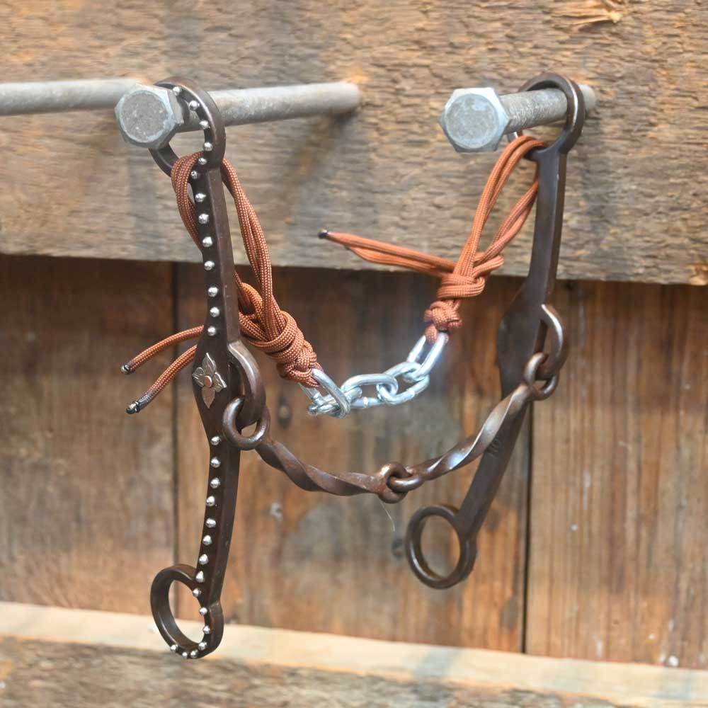 Jesse Hoover Square Twist Snaffle  Gag Bit JH003  Jesse Hoover   