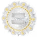 Bright Silver Berry Slotted Concho Tack - Conchos & Hardware MISC   