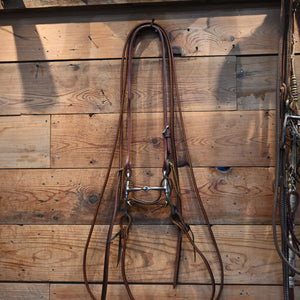 Bridle Rig - Josh Ownbey Cowboy Line Smooth Snaffle Bit RIG928 Tack - Rigs Josh Ownbey Cowboy Line