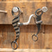 S. White Silver Mounted Solid Port Bit Tack - Bits S. White