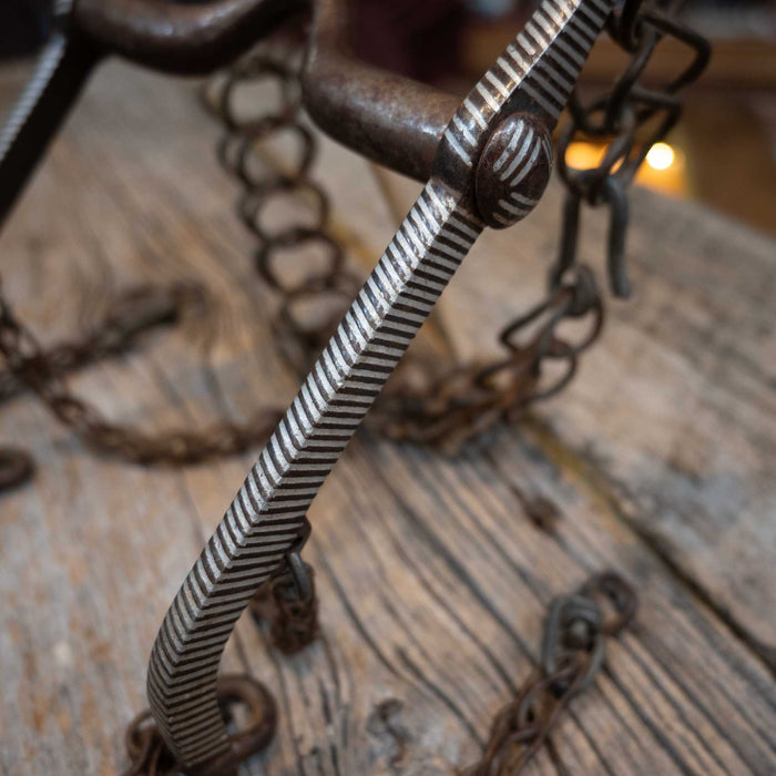 Vintage Spanish Style Silver Inlayed Bit