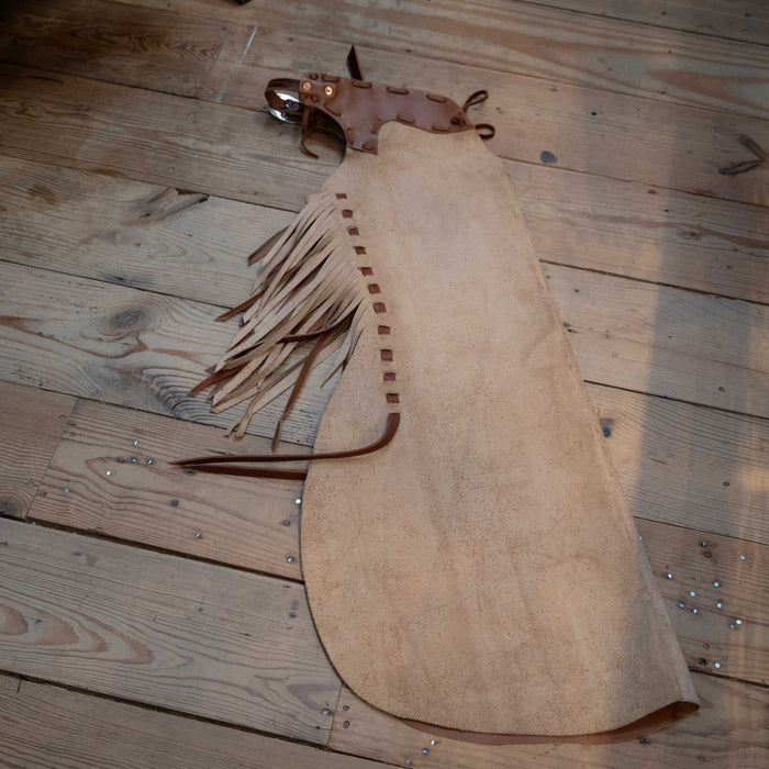 Roughout Stepthrough Chaps w/ Lacing Tack - Chaps & Chinks MISC