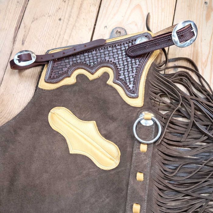 Teskey's Large Chocolate Versatility Shotgun Chaps