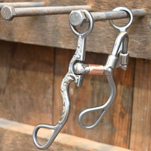 Kerry Kelley 02S   - Silver Mounted Extended All Dunning Correction  Bit KK1075 Tack - Bits, Spurs & Curbs - Bits Kerry Kelley   