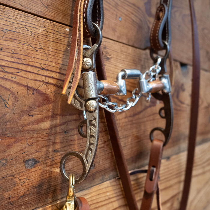 Hinge Port Correction Bit Bridle Rig