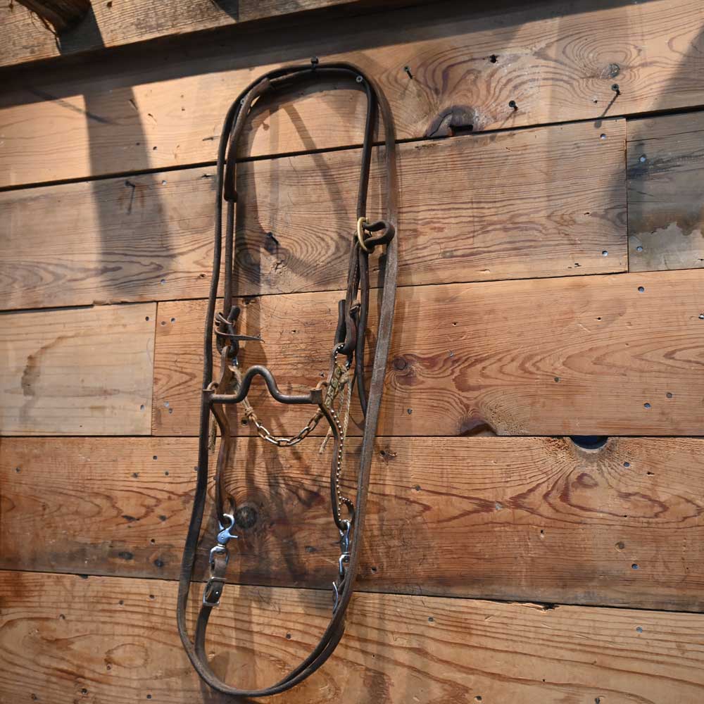 Bridle Rig - Gordy ALDERSON Solid Port Bit RIG899 Tack - Rigs Gordy Alderson