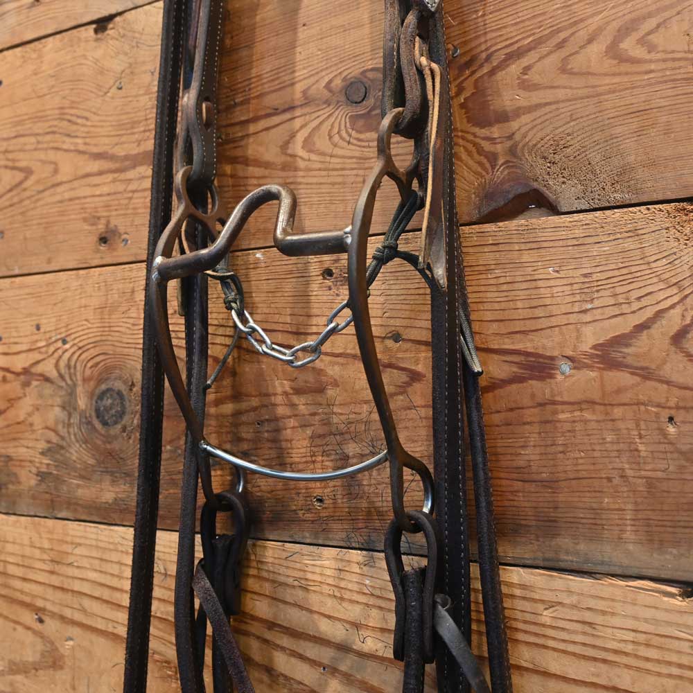 Bridle Rig -Kerry Kelley Solid Port Bridle Rig Bit RIG1004 Tack - Rigs Kerry Kelley