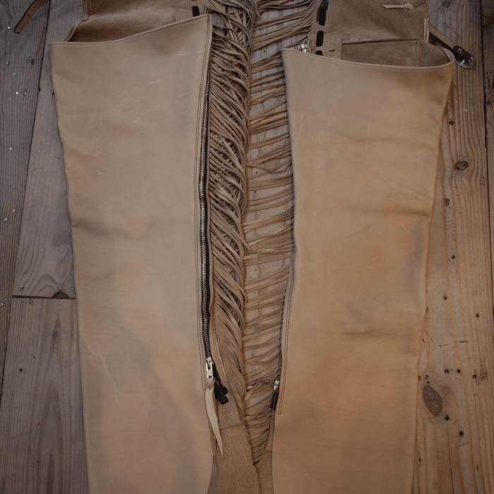 Teskey's Large Smooth Palomino Versatility Chaps 1872