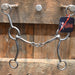 Flaharty Big Circle Gag 3 piece Square Chain Center Bit FH296 Tack - Bits Flaharty