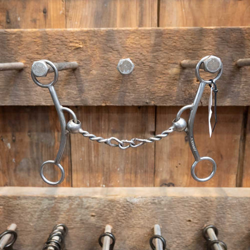 Flaharty Lil' Betty twisted 3 piece Chain Tack - Bits Flaharty