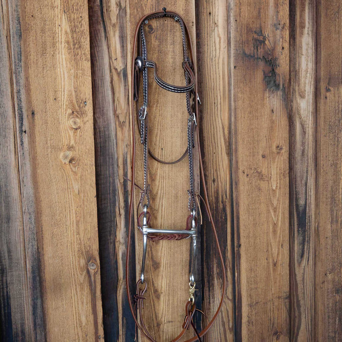 Long Shanked MULLEN Bridle Rig Sale Barn MISC