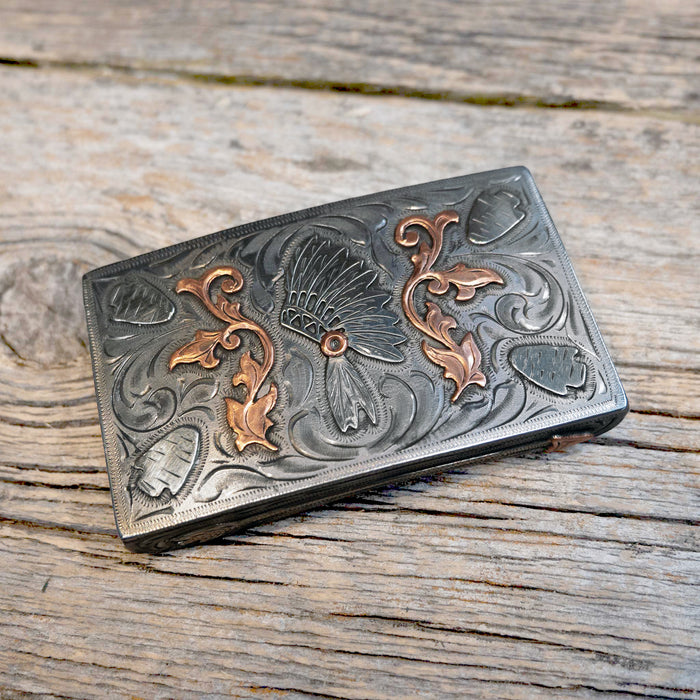 Scribner Copper Inlay Headdress Buckle ACCESSORIES - Additional Accessories - Buckles Dale Scribner