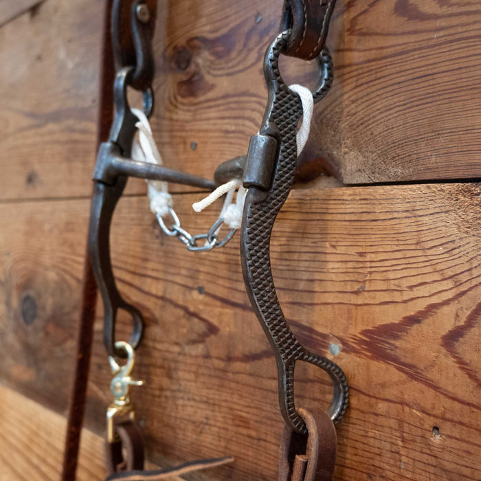 Classic Equine Shank Snaffle Bridle Rig