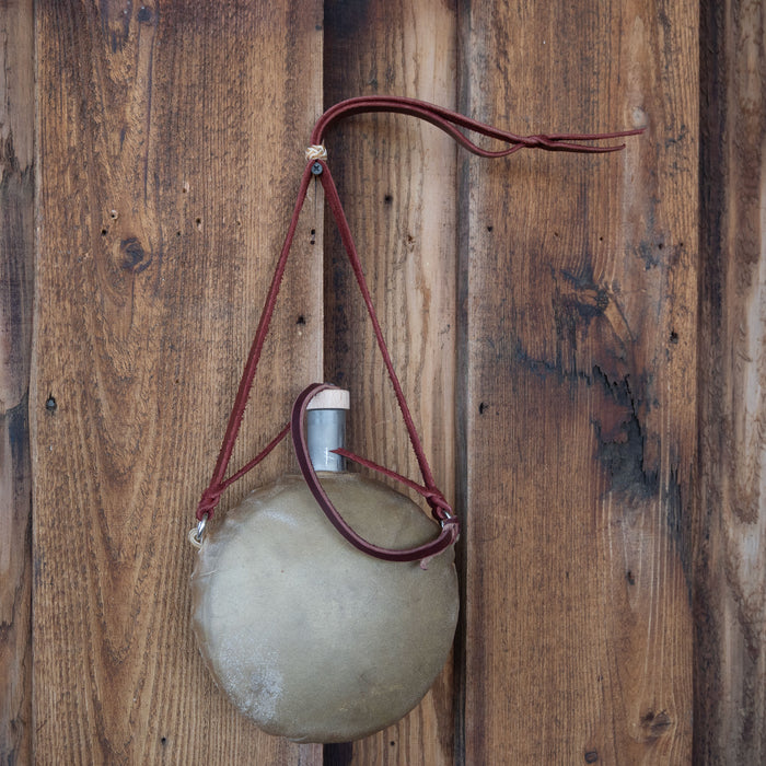 Bill Elliott Handmade Rawhide Canteen