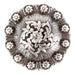 Antique Floral Coloma Concho Tack - Conchos & Hardware MISC   