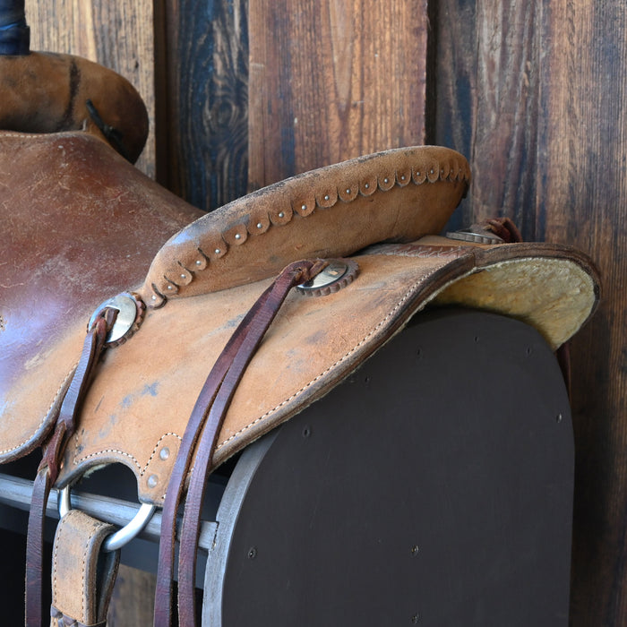 15.5" USED TRENT WARD RANCH SADDLE