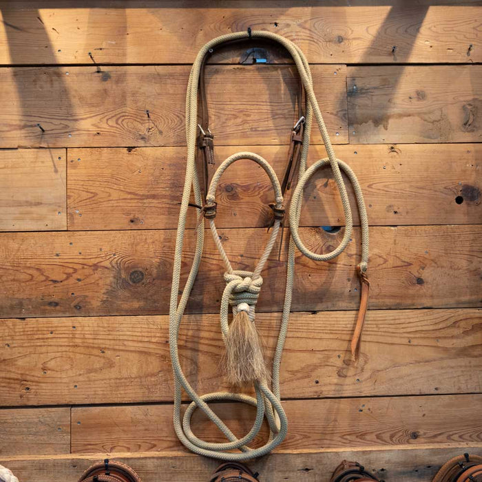 Handmade Loping Hack w/ Waxed Split Reins