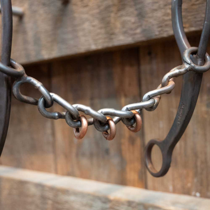 Gordy Alderson Chain Gag Bit w/Rings Tack - Bits Gordy Alderson
