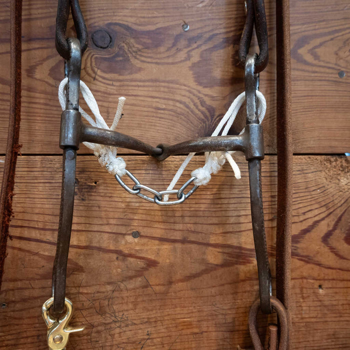 Classic Equine Shank Snaffle Bridle Rig