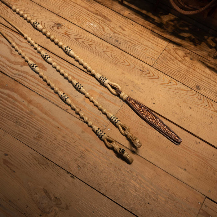 Handmade Rawhide Romel Reins