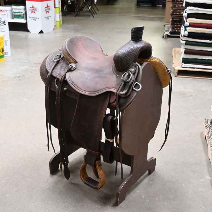 16" USED NRS RANCH SADDLE Saddles - Used NRS