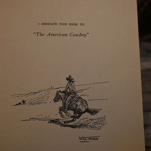 Novel written by WILL JAMES -  "The American Cowboy" _CA1199