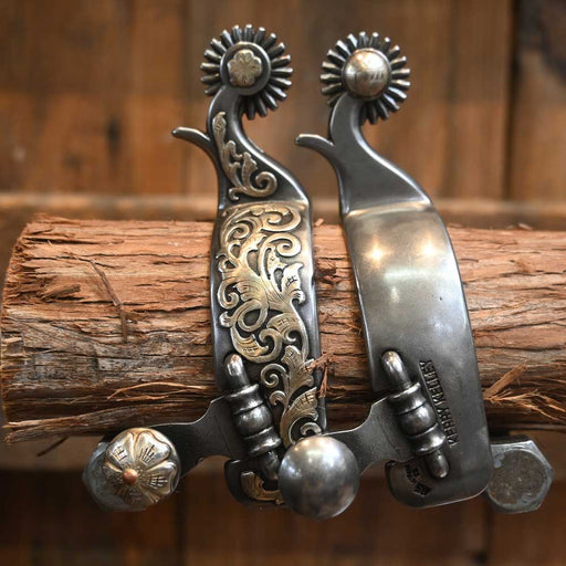 Kerry Kelley Silver Mounted Women's Spurs Tack - Spurs Kerry Kelley