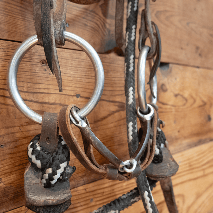 Bowman O-Ring Snaffle Bridle Rig