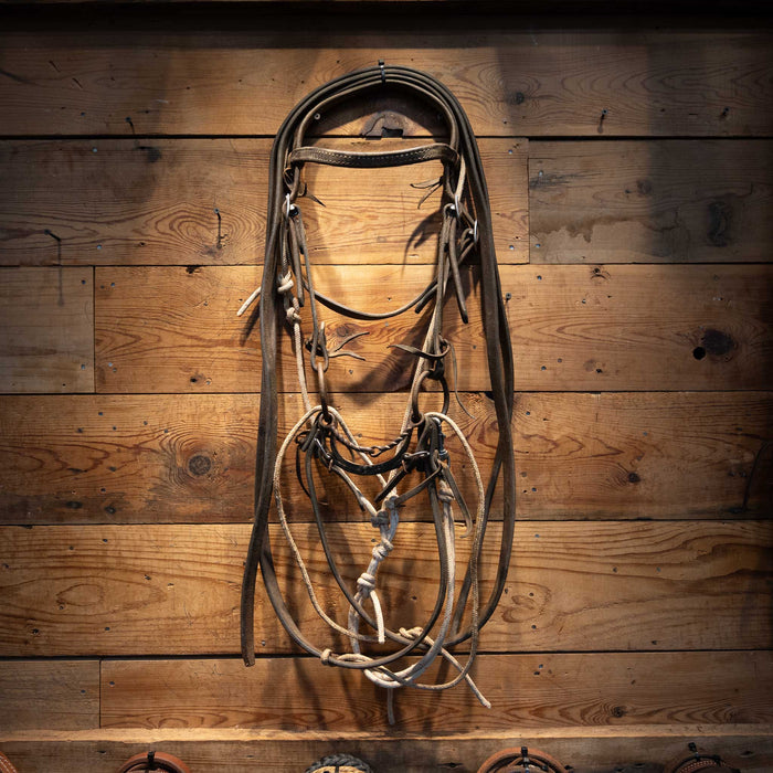 O-Ring Twisted Snaffle Bridle Rig