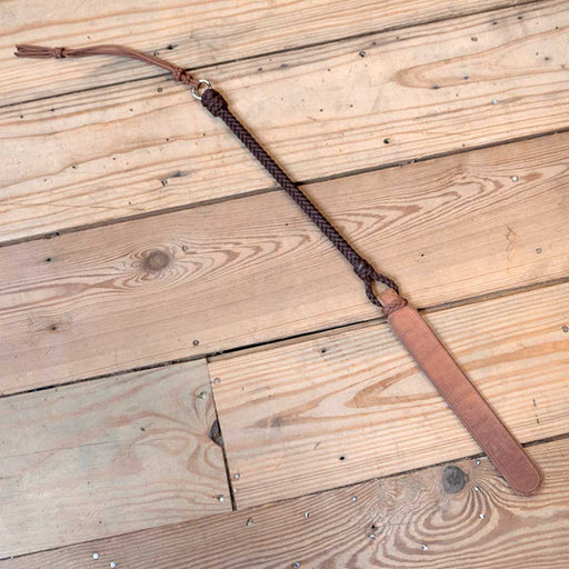Handmade 24" Braided Quirt w/Popper Tack - Whips, Crops & Quirts MISC