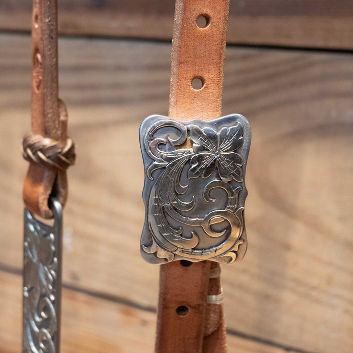 Joe Hipp Split Ear Headstall w/Kamphaus Hardware