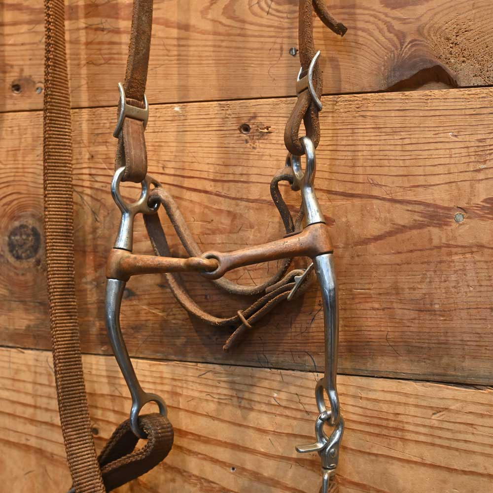 Bridle Rig - Tom Thumb Snaffle Bit  SBR385 Sale Barn MISC   