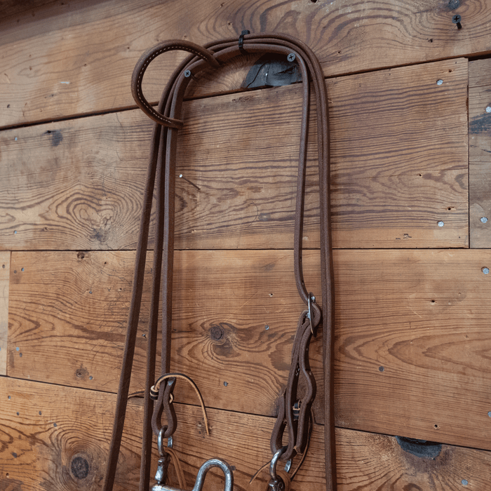 Silver Mounted Kerry Kelley Port Bit Bridle Rig
