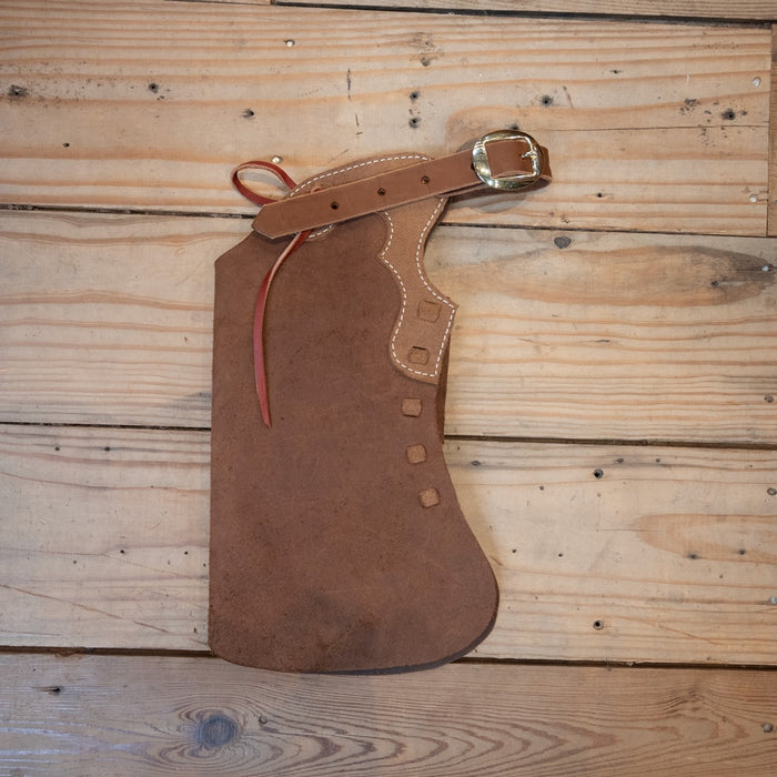 Kid's Brown Roughout Chaps Tack - Chaps & Chinks WLC