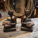 Vintage Brass Indian Bookends Collectibles Teskey's